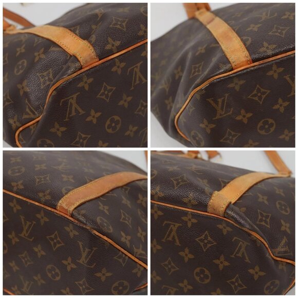 LOUIS VUITTON Monogram Sac Shopping Tote Bag - Picture 14 of 14